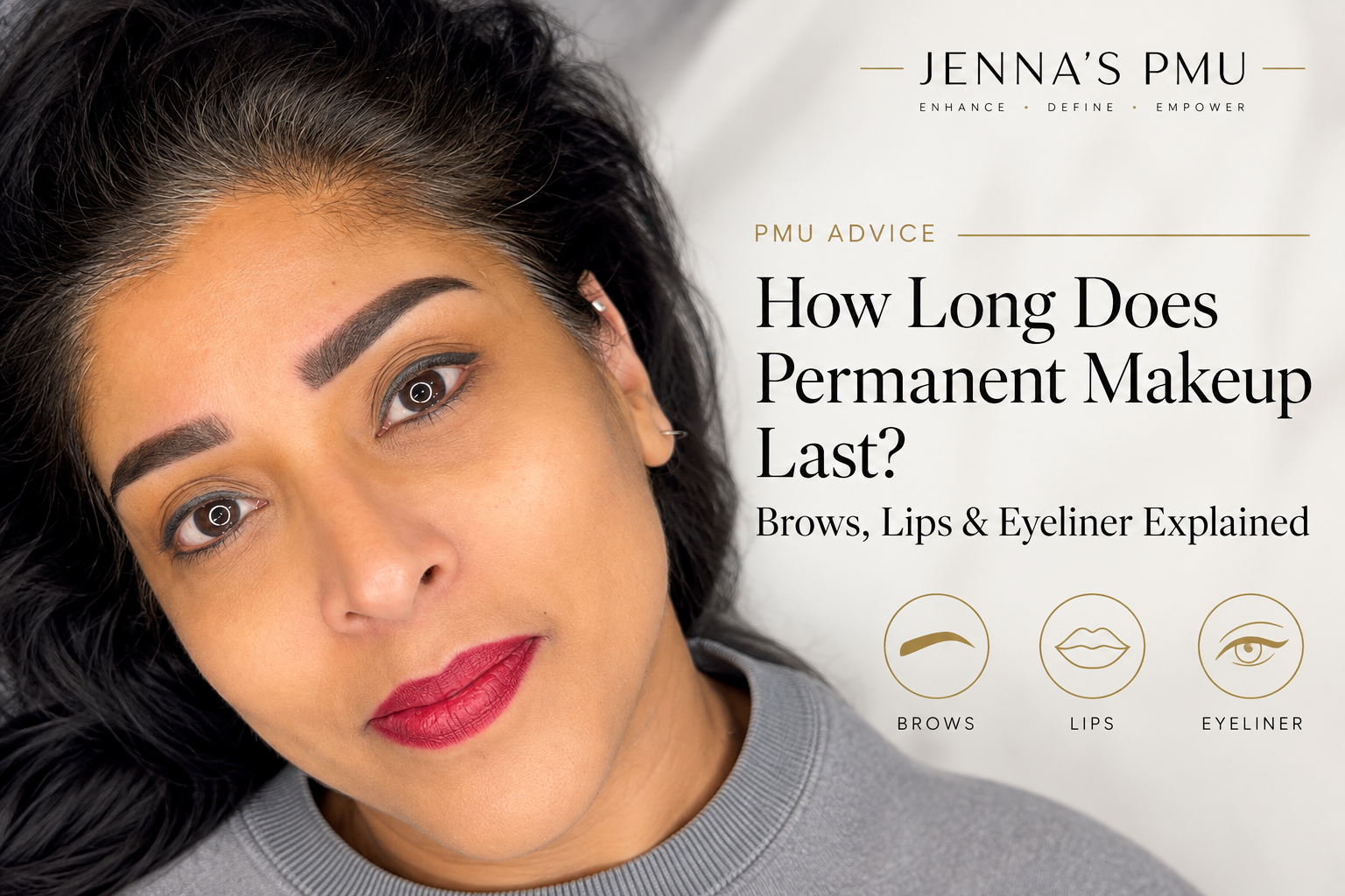 How Long Does Permanent Makeup Last? Brows, Lips & Eyeliner Explained